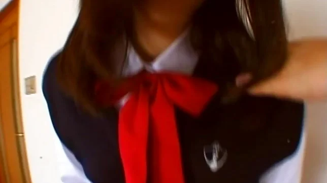 Anna Kuramoto schoolgirl blowjob