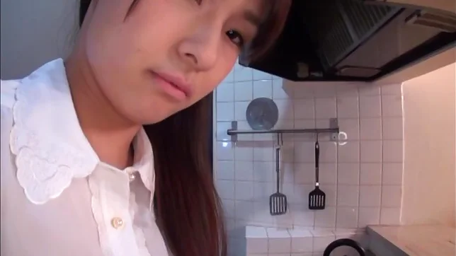 Petite Japanese teen with tiny tits Ichika Kanhata fucked by a crazy dude 6