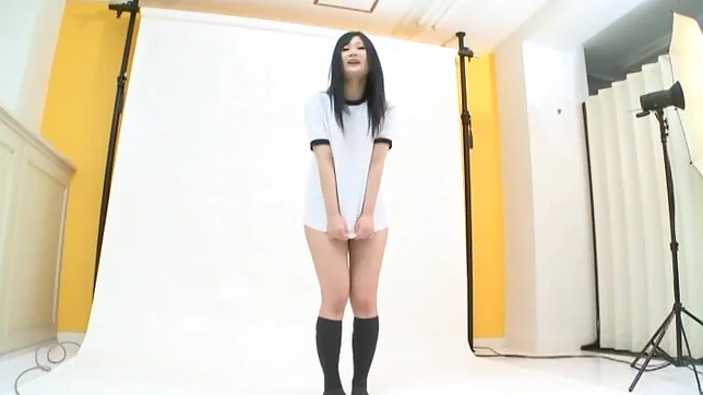 Miina Kotaki lovely Asian babe fucks in sexy costume 5