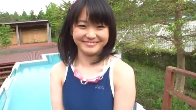 Swimsuit hottie Kui Tachibana gets some insane doggystyle 7