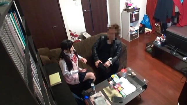 Hot school girl enjoys as she is nailed