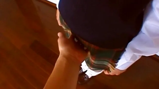 Anna Kuramoto schoolgirl blowjob 2