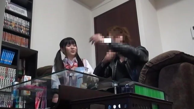 Hot school girl enjoys as she is nailed 3