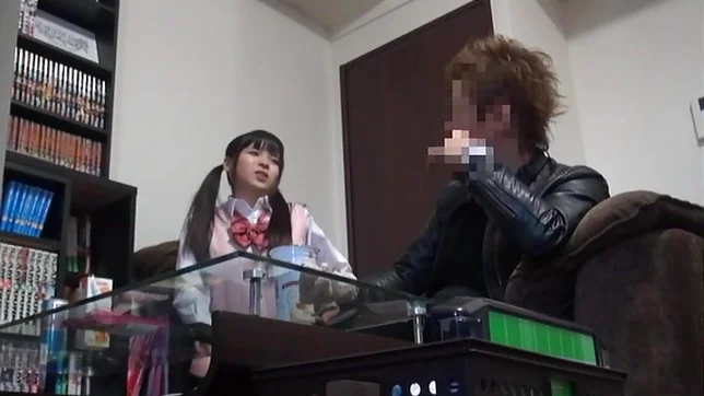 Hot school girl enjoys as she is nailed 3