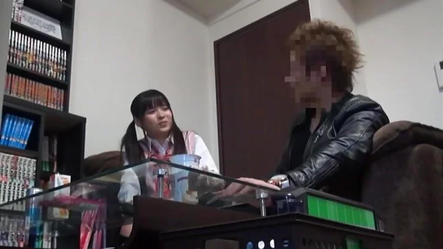 Hot school girl enjoys as she is nailed 3