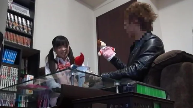 Hot school girl enjoys as she is nailed 3