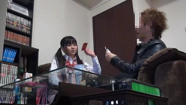 Hot school girl enjoys as she is nailed 3