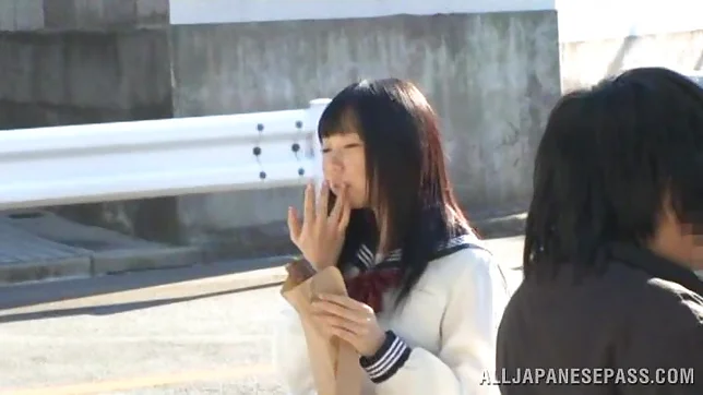 Lovely and sexy Japanese girl with nice pussy