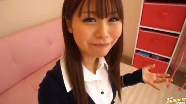 Gorgeous Student Shizuku Hasegawa Sucks For Jizz 2