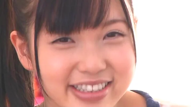 Young Japanese beauty Kanako Sakuragawa sucks a dildo dong 2