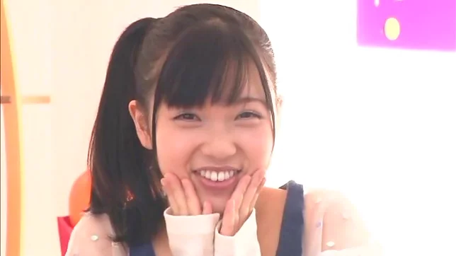 Young Japanese beauty Kanako Sakuragawa sucks a dildo dong 2