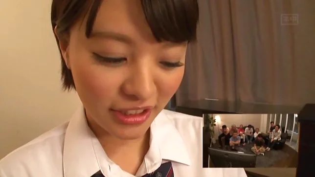 Schoolgirl Aoyama Mirai is fucked hard missionary 2