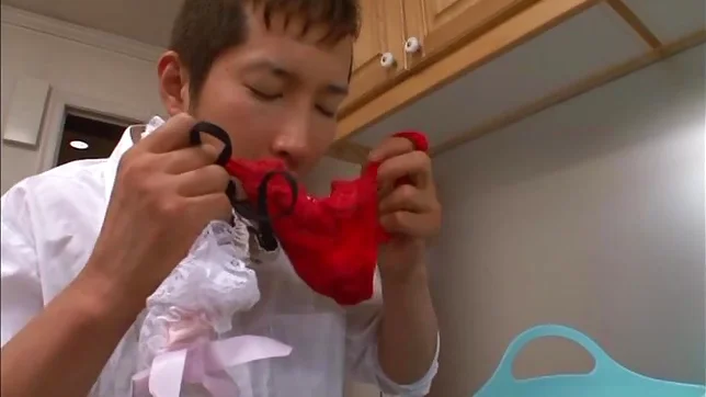 Sful Japanese milf Miku Ohashi gives a footjob and bounces on dick 6