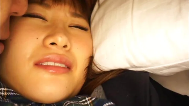 Yuki Asahi Asian teen in school uniform gets fingered and licked 2