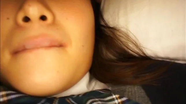 Yuki Asahi Asian teen in school uniform gets fingered and licked 2
