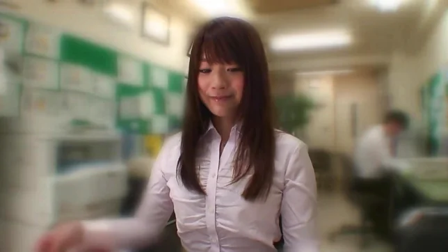 Japanese hot young girl is having mindblowing fun 2