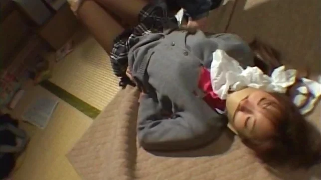 Bondage sex addicted guy fucks hot teen girl Yuria Sena 2