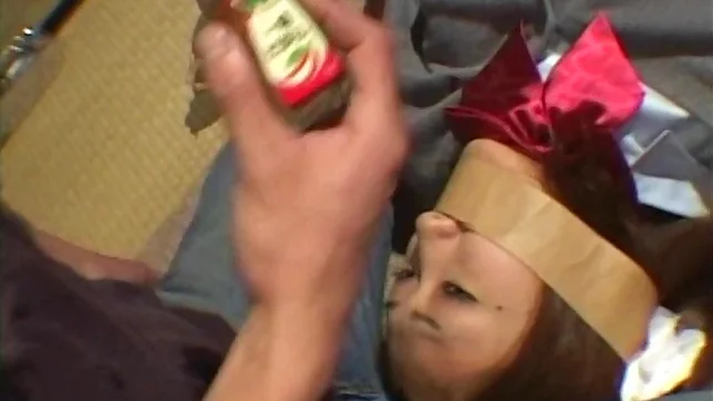 Bondage sex addicted guy fucks hot teen girl Yuria Sena 2