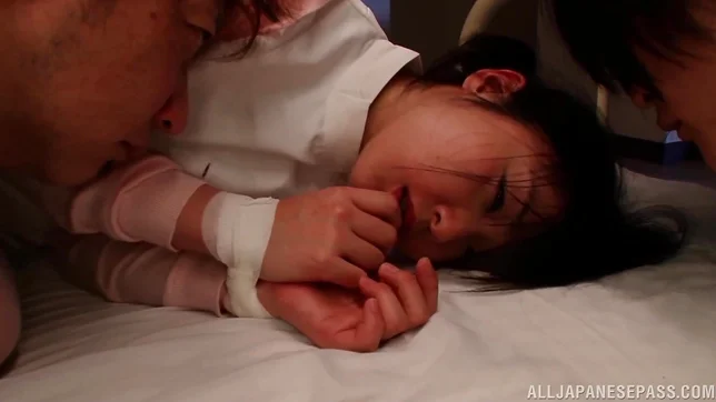 Beautiful teen nurse Tsubomi gets mouthful of hot cum 3