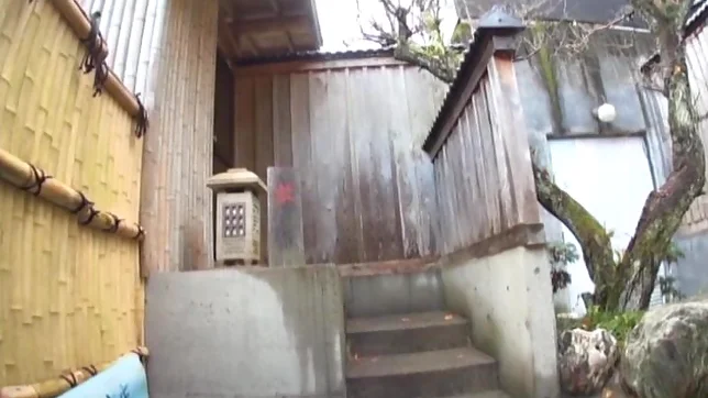 Steamy Japanese female college students seduce a guy in a l