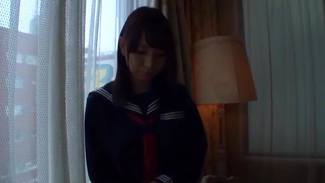 Asou haruka performs erotic blowjob