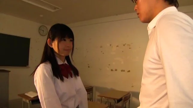 Delicious Japanese teen chick Kaho Mizuzaki stretches pussy for banging 4