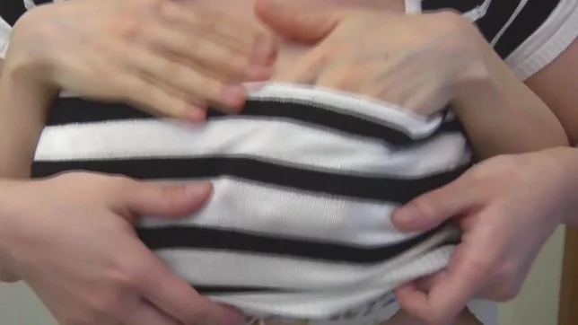 Busty Japanese seductress Naho Hazuki deepthroats a massive guy 2