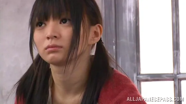 Konoha pretty young Asian girl showers with older man