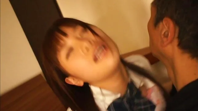 Yuki Asahi Asian teen in school uniform gets fingered and licked 4