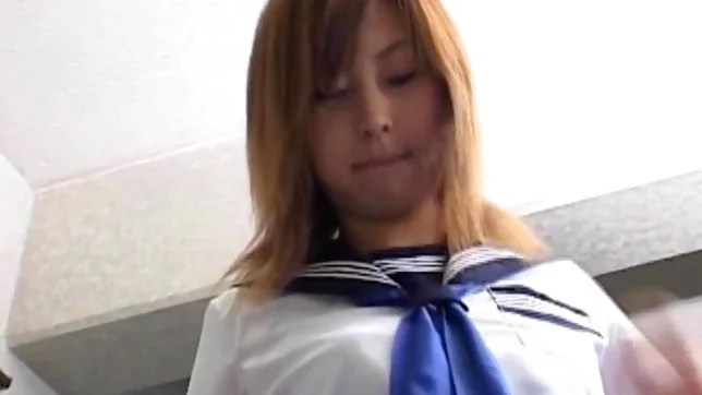 Sayaka Hagiwara shaved pussy pounded