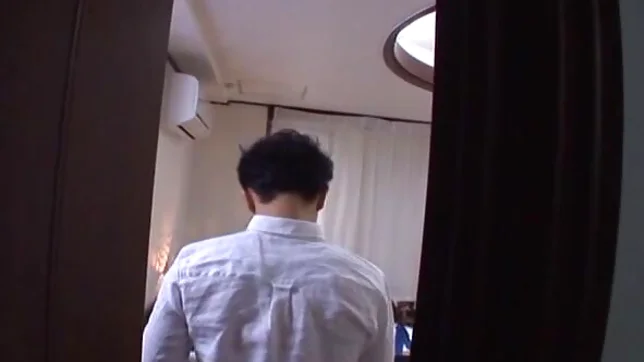 Petite Japanese teen Rinon Miyazaki experiences rear fuck with cum on face 4