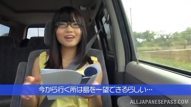 Busty Ichigo Tominaga enjoys a good solo fingering 5