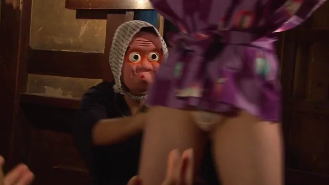 Appetizing Japanese milf Sena Minami fucked by strange visitors 2