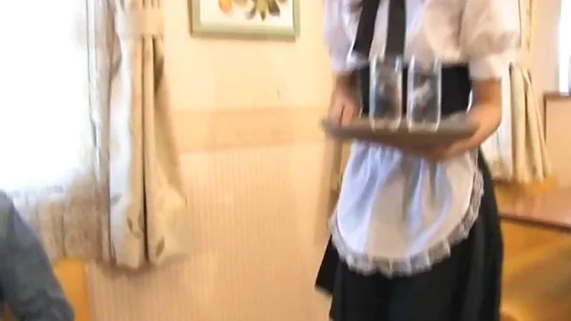 Talented Asian maid Mai Mizusawa likes anal and pussy licking 4