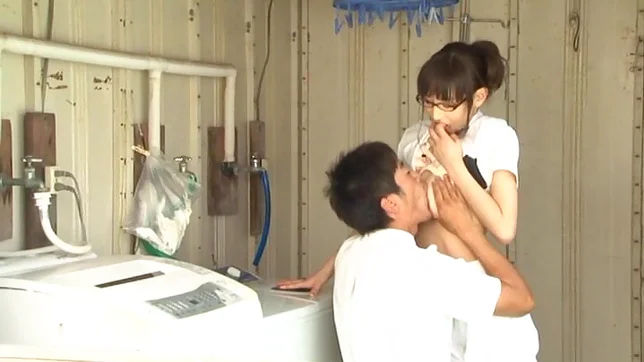 Arousing Japanese AV Model flirts with a guy and gets screwed 4