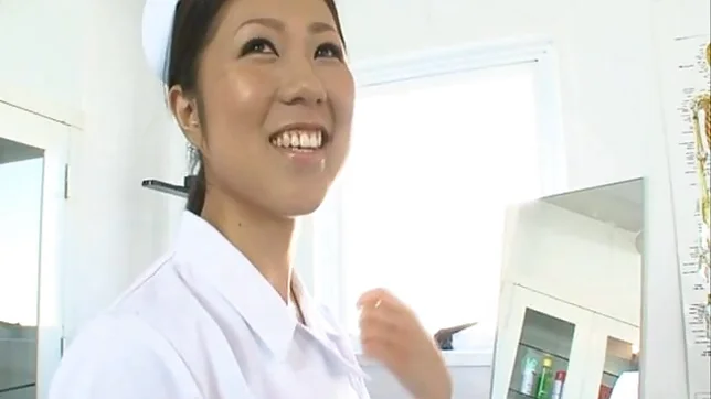 Mai Aida Hot Japanese nurse enjoys lots of cock sucking 2