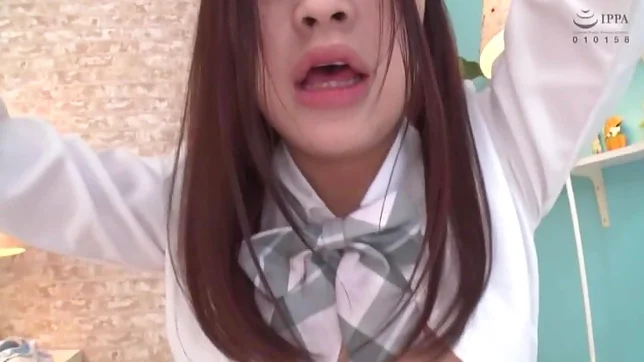 Sweet Mei Haruki drives large dick into her pussy and mouth 5