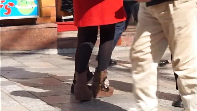 Two delicious Asian babes have threesome sex in a car 3