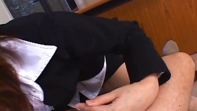 Jun Kusanagi Lovely Asian model gives a sensual blowjob on a date 4