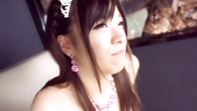 Sweet Japanese AV Model amateur gets her pink pussy plowed 4