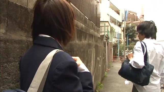 Lovely Japanese schoolgirl Koharu Aoi drilled doggystyle