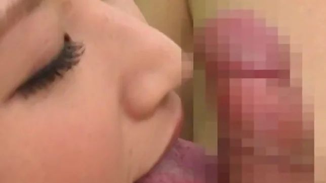 Hot milf Yui lots of insane dildo sucking and hand work on cock 2