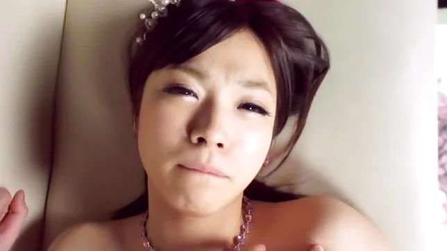 Sweet Japanese AV Model amateur gets her pink pussy plowed 5