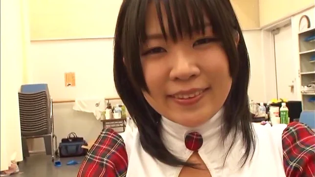 Young cheerleaders in rough masturbation scene 2