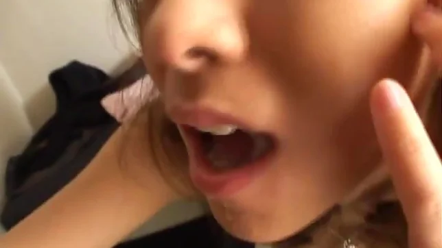 Miina Minamoto Asian doll sucks cock 4