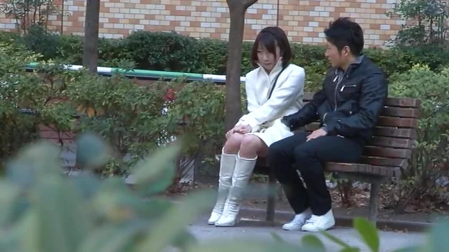 Small tits teen Chika Sena sucks cock and gets fucked from behind