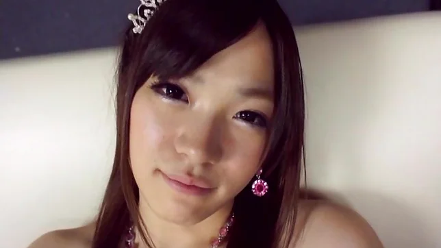 Sweet Japanese AV Model amateur gets her pink pussy plowed 6