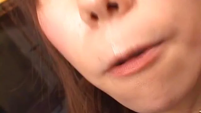 Yurika ose hot Asian model gives a double blow job 4