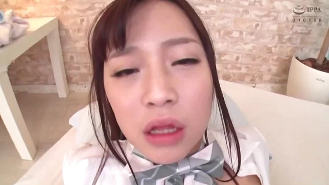 Sweet Mei Haruki drives large dick into her pussy and mouth 8