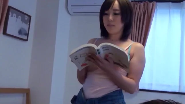 Busty Japanese AV girl with big ass likes deep penetration 4